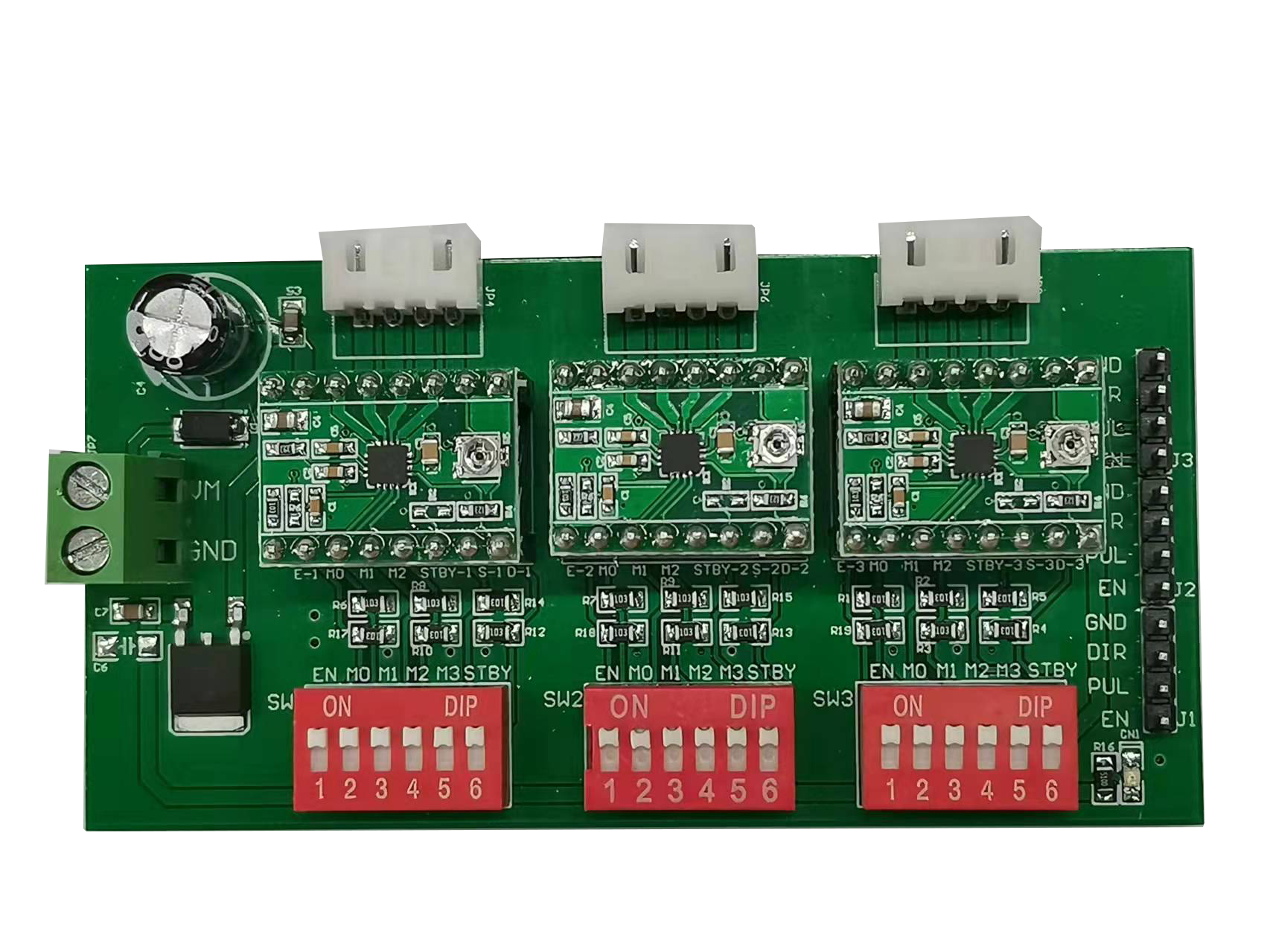 步进电机驱动DM320-6-A 适用42/57电机 1~128细分 1A 2.5~16V